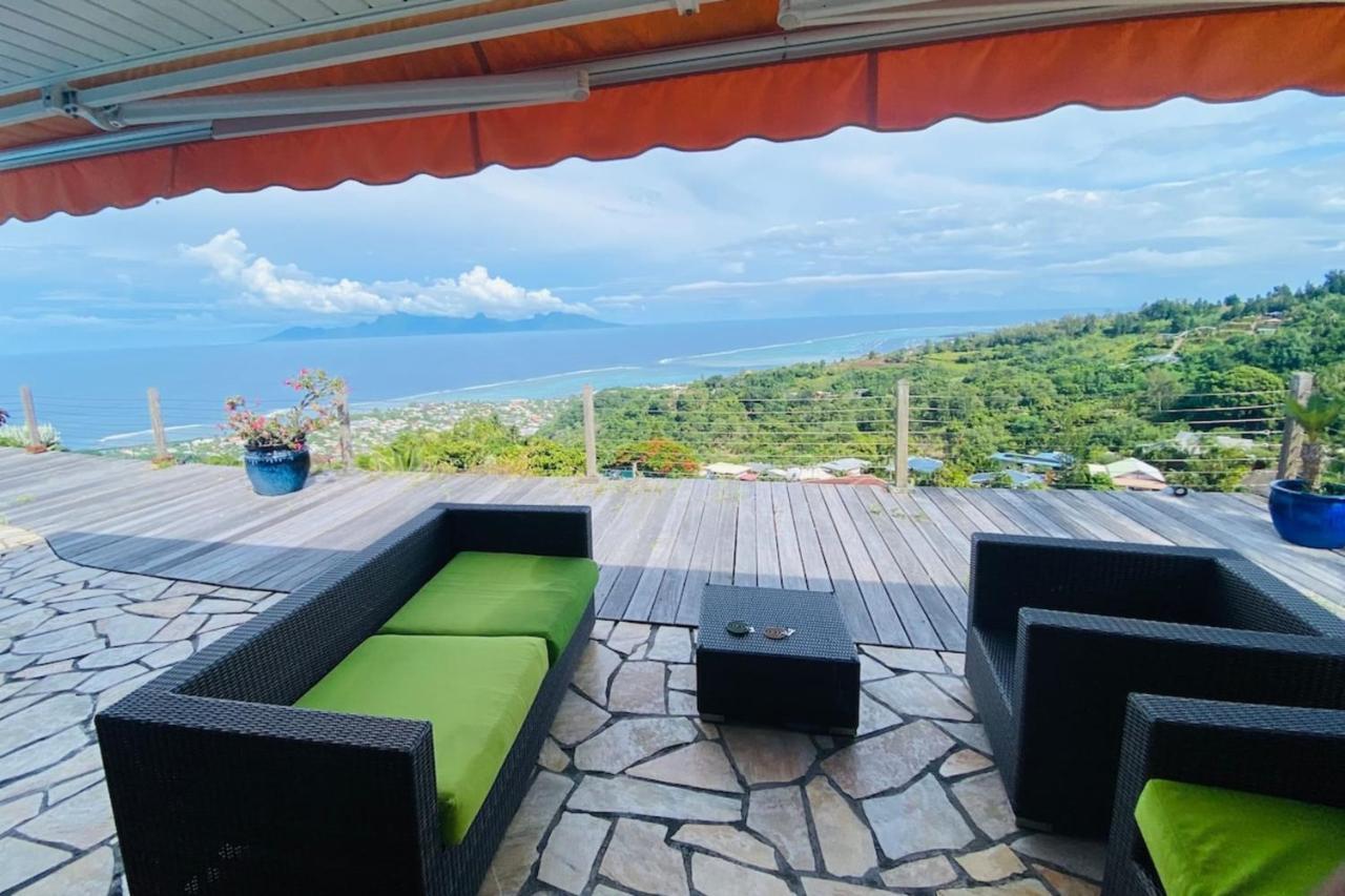 Villa Bounty Amazing Ocean View Punaauia  Exterior foto