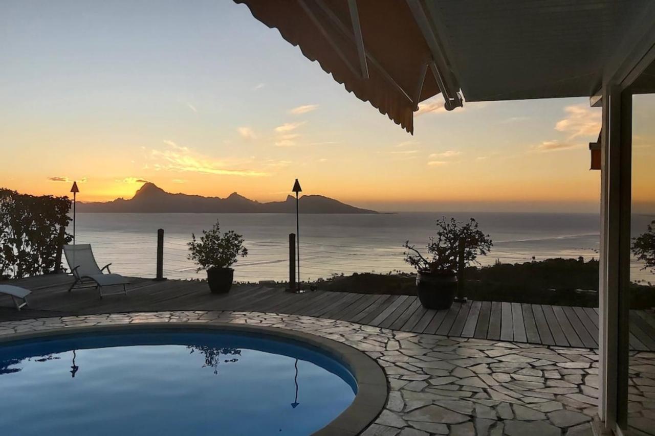 Villa Bounty Amazing Ocean View Punaauia  Exterior foto