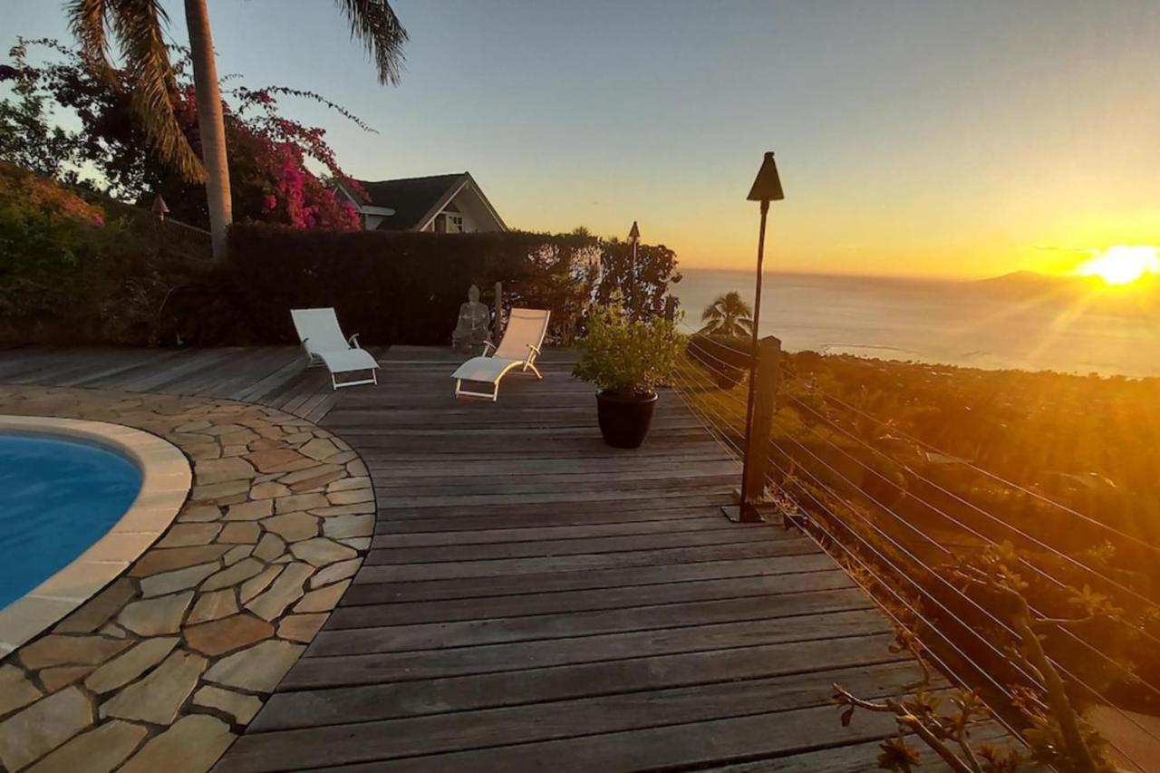 Villa Bounty Amazing Ocean View Punaauia  Exterior foto